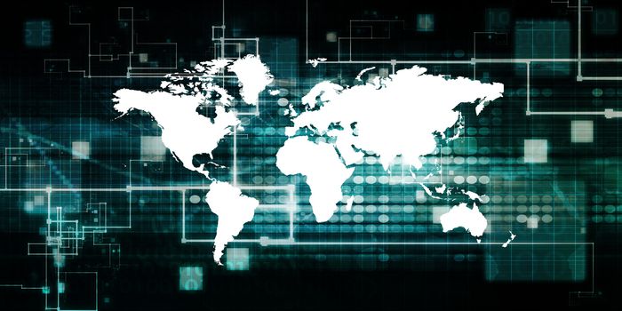 Cloud Computing Concept and International Data Access Network
