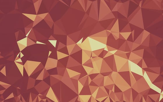 Abstract low poly background, geometry triangle, mosaic pastel color background