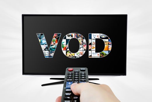 Video on demand VOD service on smart TV