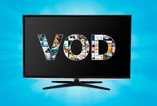 Video on demand VOD service on smart TV