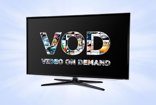 Video on demand VOD service on smart TV