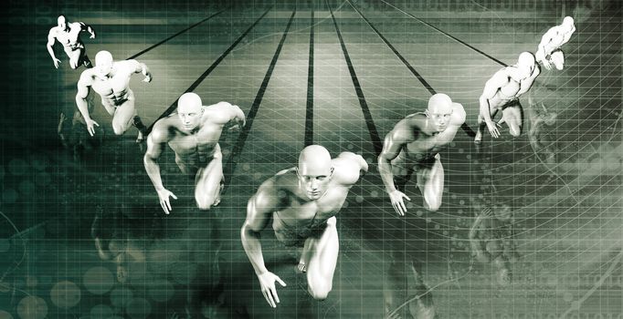 Digital Lifestyle and Entertainment as a 3d Concept