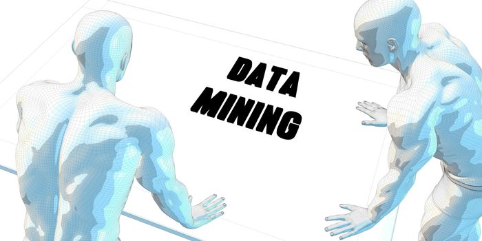 Data Mining Discussion and Business Meeting Concept Art