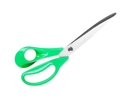 Green scissors