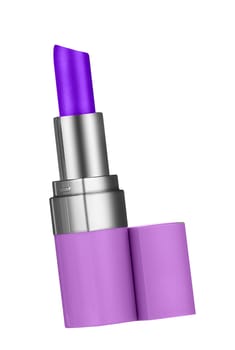 lipstick over white background