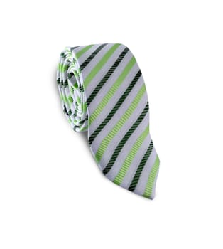 gray blue  strip tie