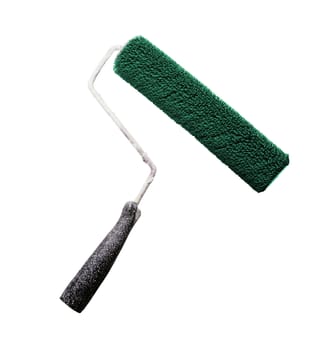Paint roller isolated on white