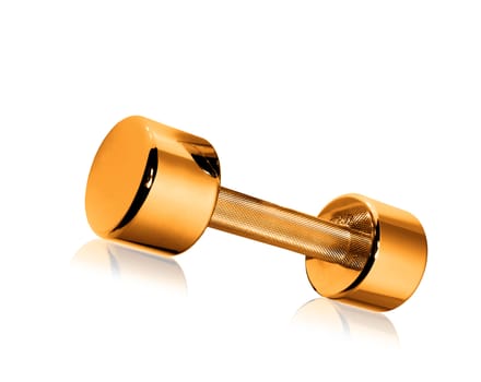 golden dumbbell