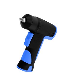 electric screwdriver isolated