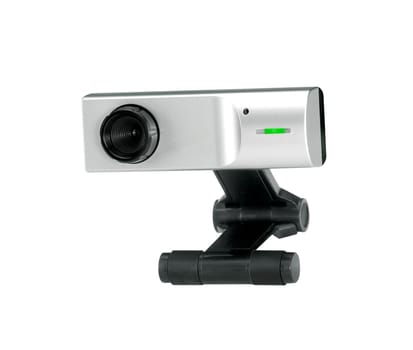 web camera isolated on a white background