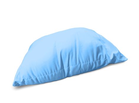blue pillow