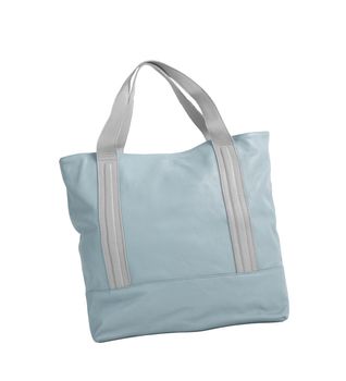 blue bag on a white background