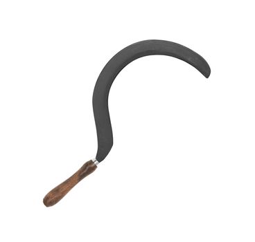 vintage rusty grain sickle