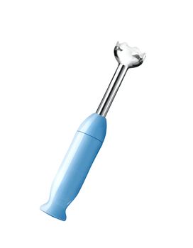 small electric blender on white