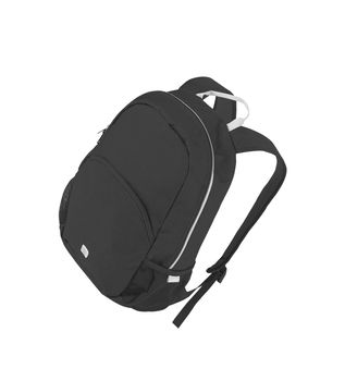 Backpack full with study books