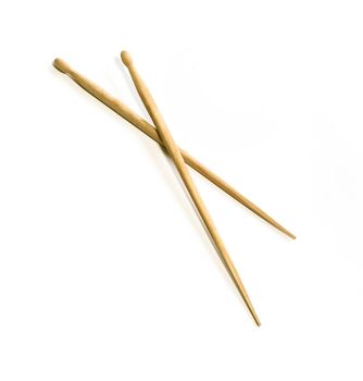 drum sticks isolated on white