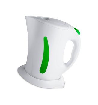 Electric kettle isolated on white background