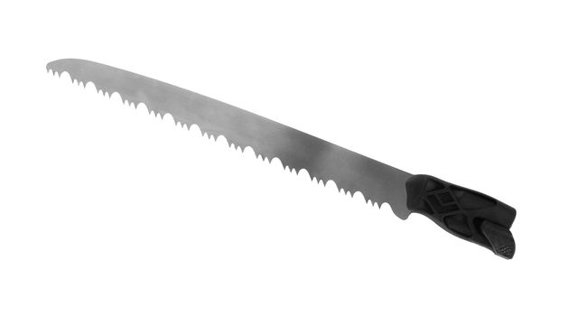 knife on a white background