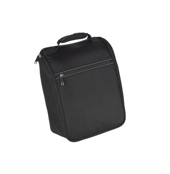 Black man's bag on a white background