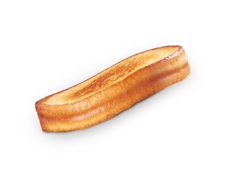 Slice of toasted white bread