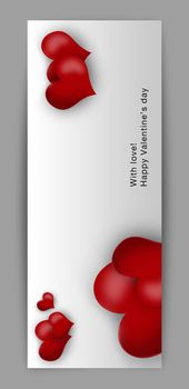 empty post card, isolated on illustration background