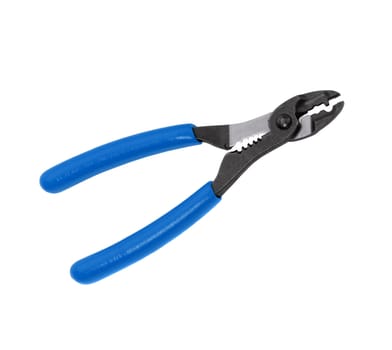 Pliers. The manual tool. Isolated on white background