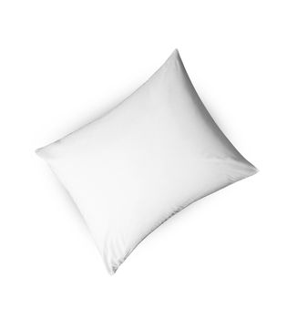 close up of a pillow isolated