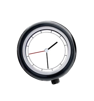 Watch on wall without numbers