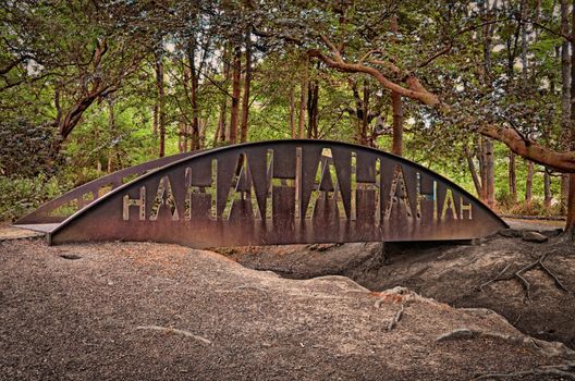 Wakefield-England July-2016 Yorkshire Sculpture Park, Internationally exhibition in the UK, This Season: "Not Vital", Editorial photo