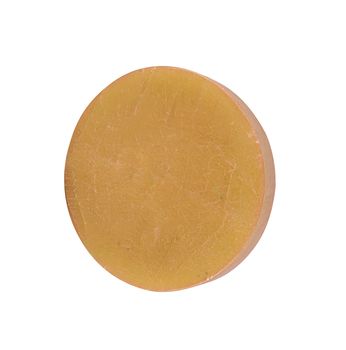 Natural soap isolated on white