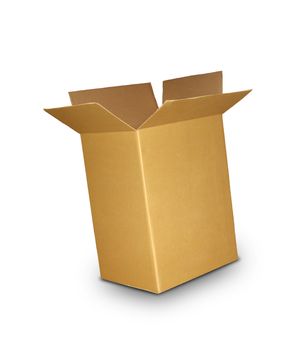 Corrugated Box with Path