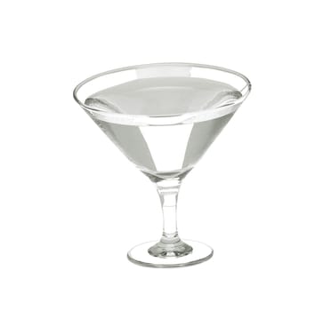 glass with martini drink
