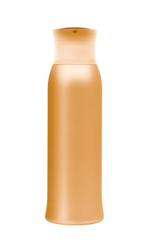 shampoo bottle. Isolated on white background