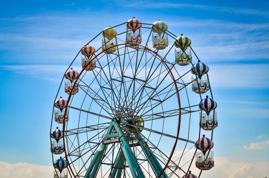 Amusement park rides in Skegnes England