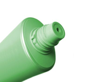 green tube close up