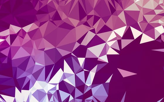 Abstract low poly background, geometry triangle, mosaic pastel color background