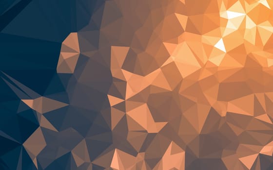 Abstract low poly background, geometry triangle, mosaic pastel color background