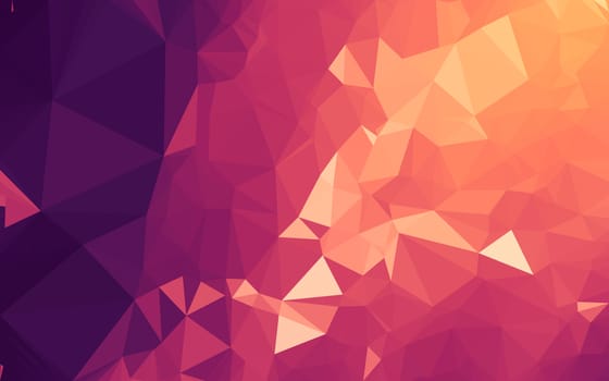 Abstract low poly background, geometry triangle, mosaic pastel color background