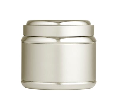 Clean white plastic cream tube for skin