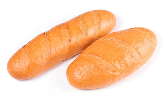 two fresh bread