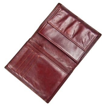 brown leather purse
