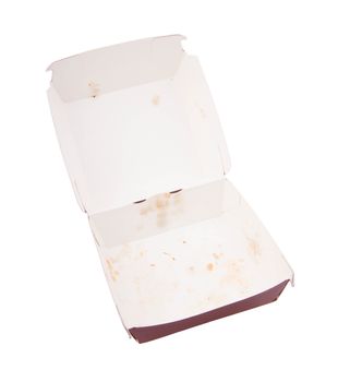 hamburger box after use