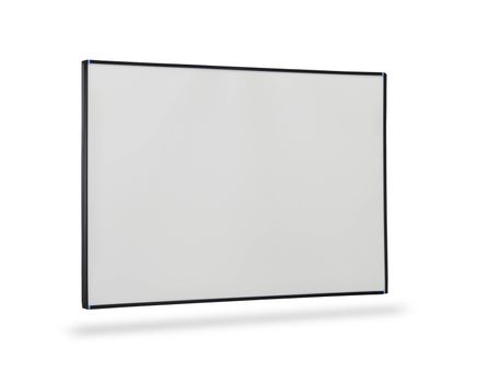 White board isolated over white background