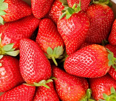 fresh strawberry, texture close up, background