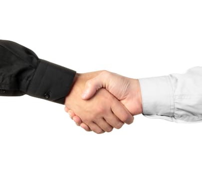 Businessmen shaking hands