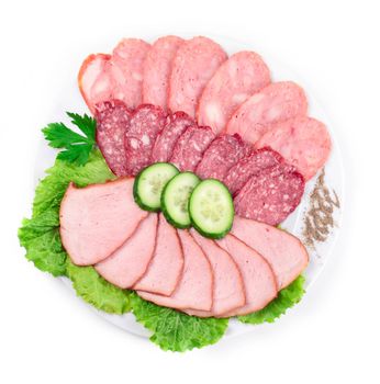 various meat with pepper on dish