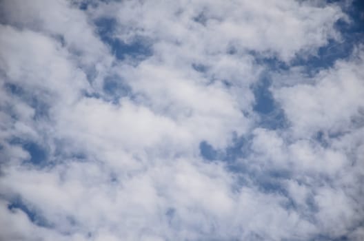 Clouds with blue sky