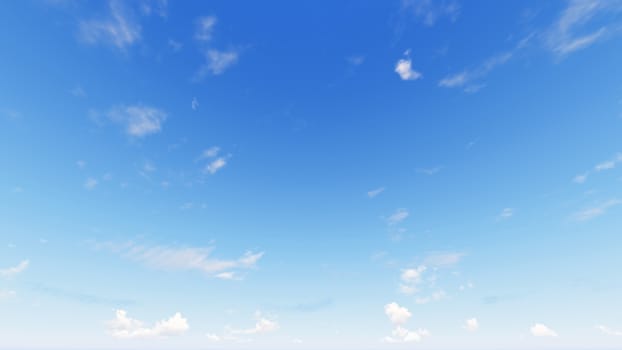 Cloudy blue sky abstract background, blue sky background with tiny clouds, 3d rendering

