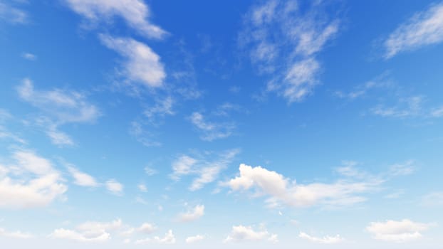 Cloudy blue sky abstract background, blue sky background with tiny clouds, 3d rendering

