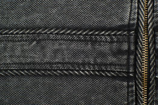 black  Denim fabric for background.
